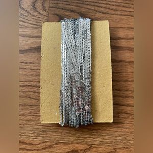 Silver lace with tikki